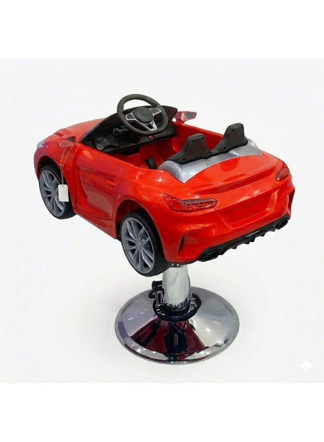 vintage Playful Car Design: A fun, car-shaped chair that keeps kids entertained and comfortable during haircuts. - Image 3