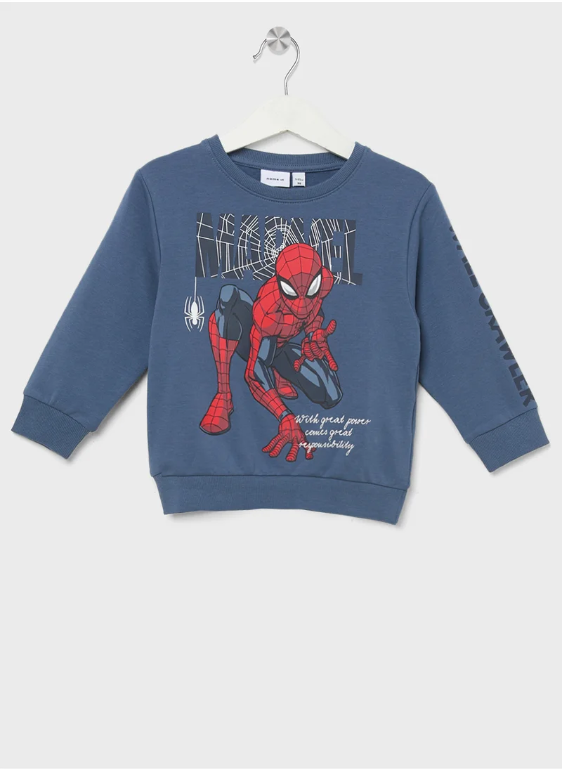 NAME IT Kids Spiderman  Sweatshirt