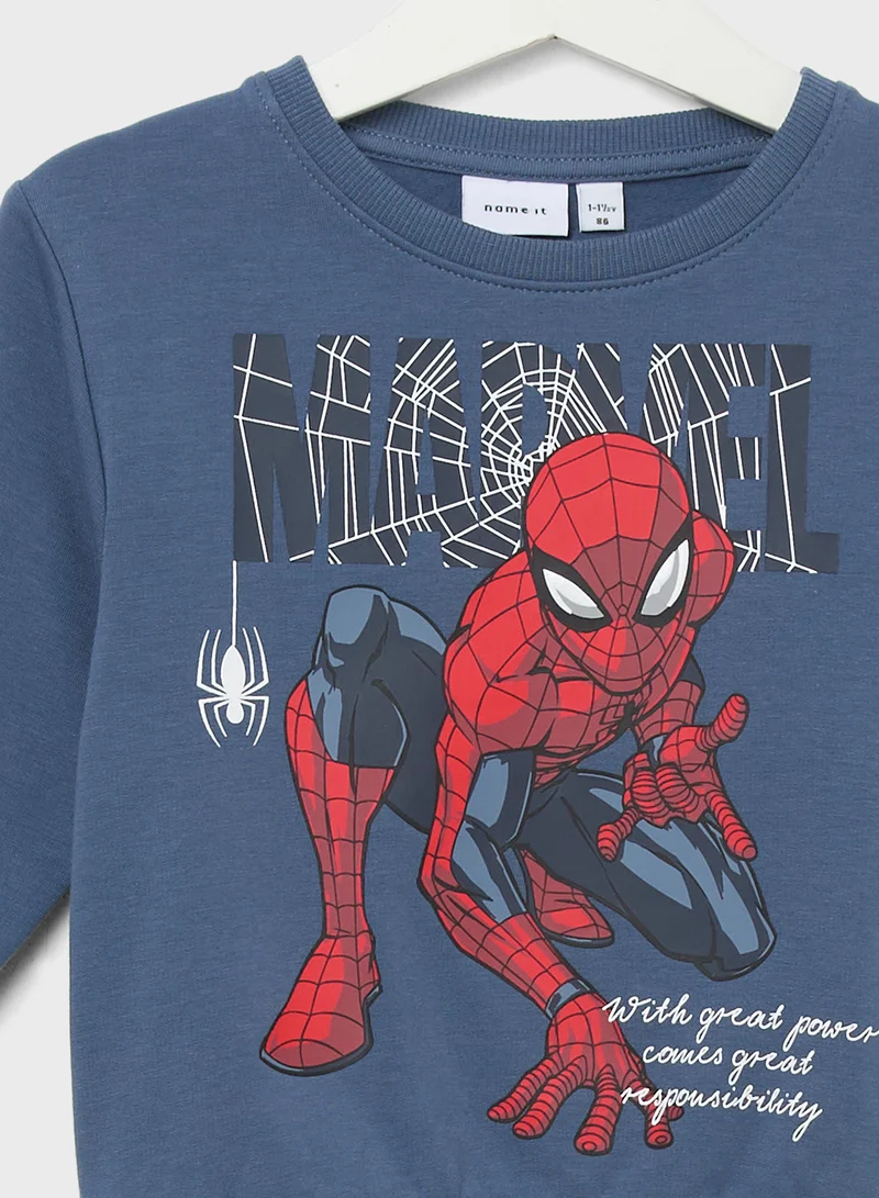 NAME IT Kids Spiderman  Sweatshirt