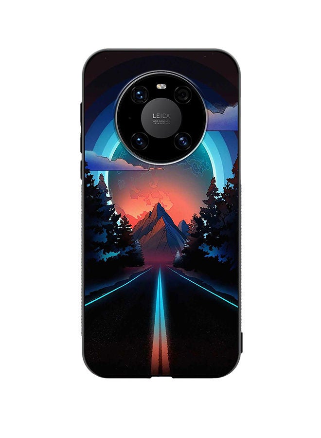 VR CREATIVE Protective Case Cover For Huawei Mate 40 Road To Paradise Design Multicolour - Image 1