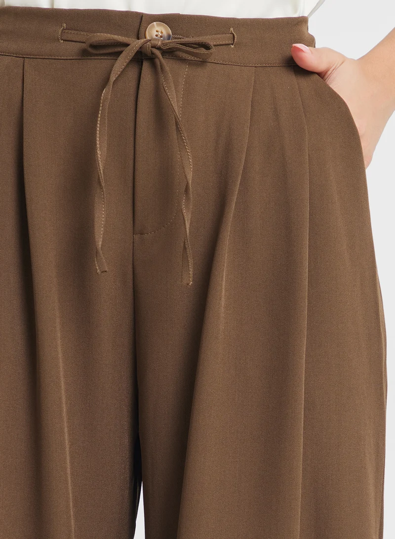 ELLA High Waist Trouser With Front Pleat