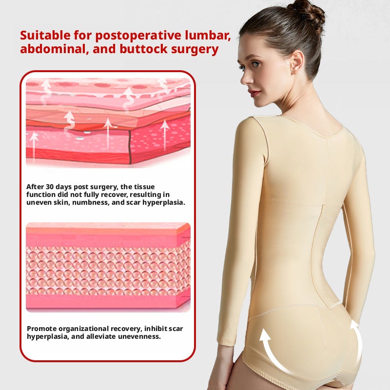 Post-Liposuction Compression Body Shaper Bodysuit - Image 1