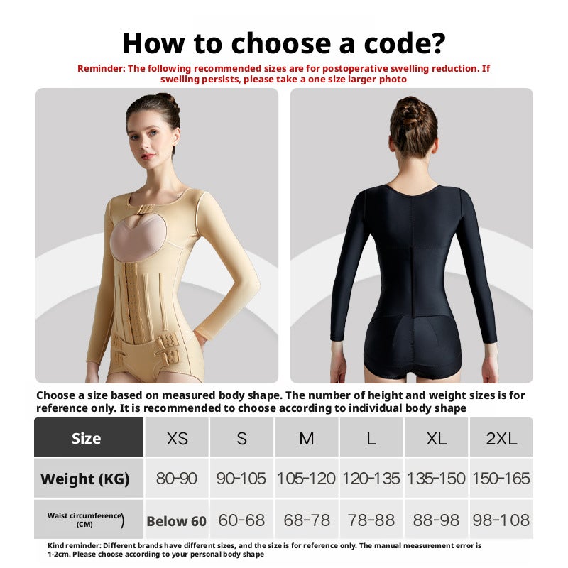 Post-Liposuction Compression Body Shaper Bodysuit - Image 3