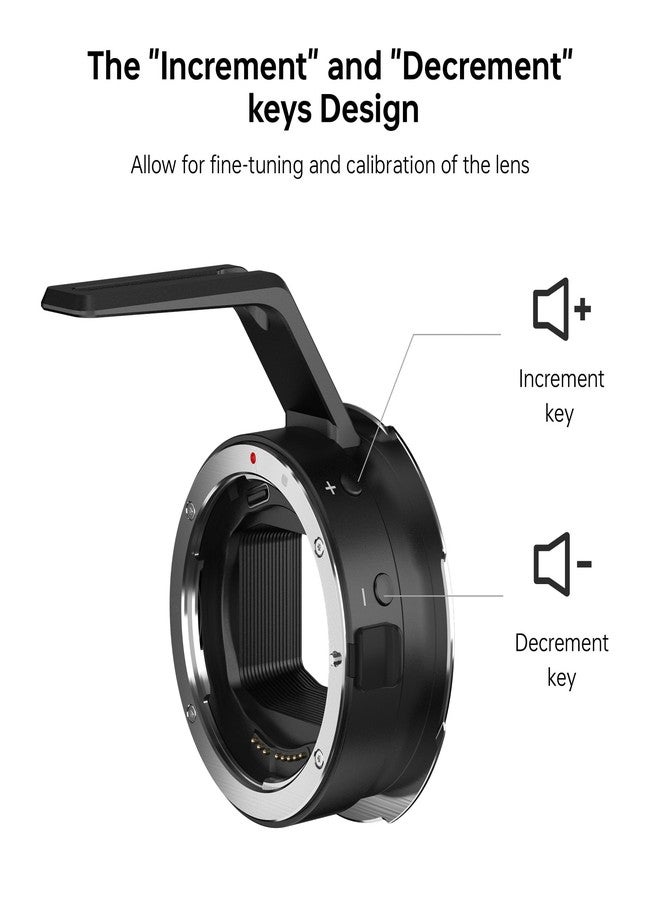 VILTROX EF-DL Lens Adapter Auto Focus EF/EF-S Lens to DJI Ronin 4D Camera, Lens Adapter Converter Compatible with Canon EF/EF-S Lens to DJI Ronin 4D Camera - Image 4