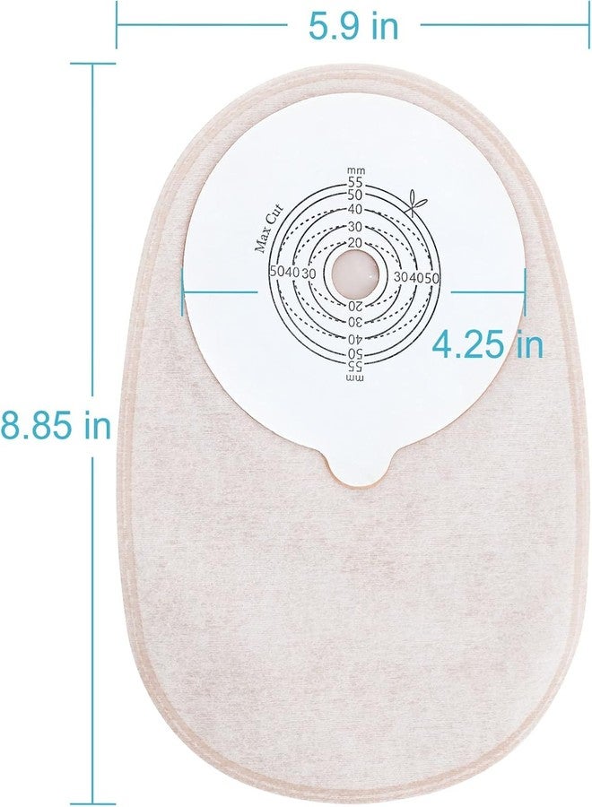 KONWEDA 20PCS Disposable Ostomy Bags, One-Piece Closed-End Colostomy Pouch for Ileostomy Stoma Care - Image 3