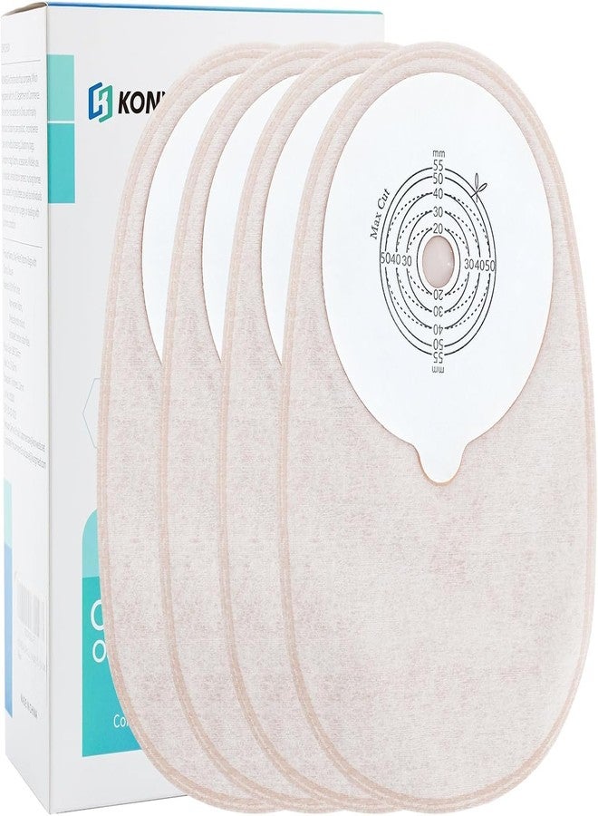 KONWEDA 20PCS Disposable Ostomy Bags, One-Piece Closed-End Colostomy Pouch for Ileostomy Stoma Care - Image 1