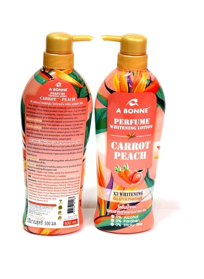 ABONNE Lotion Beauty Milk Carrot Pirsich Gluta 500 ml - pzsku/Z61496AE255193B7CB3A9Z/45/1741081049/aa64ba81-6079-4368-a972-39d25f442c9a