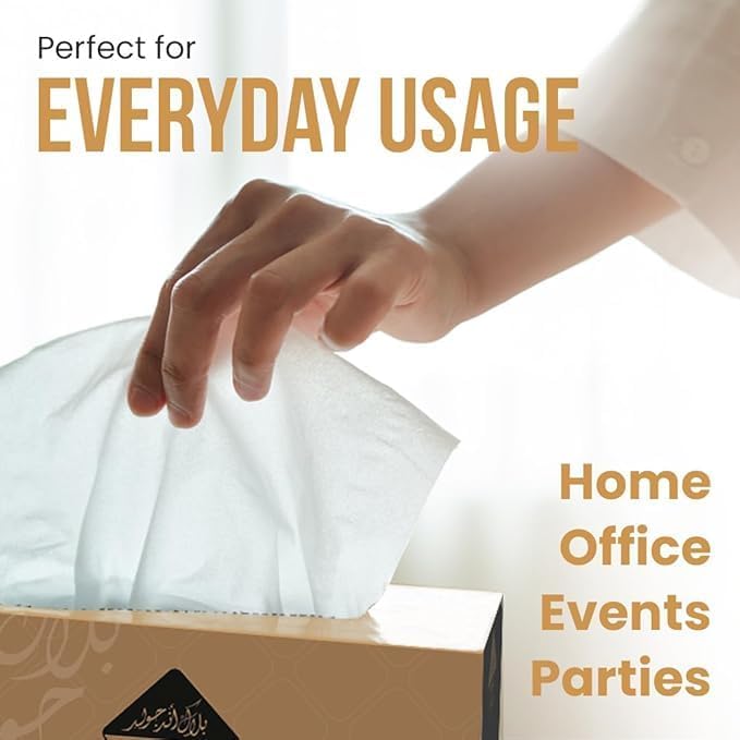 NICE Touch مناديل وجه نice Touch مزدوجة الطبقة عبوة من 6 - Image 5