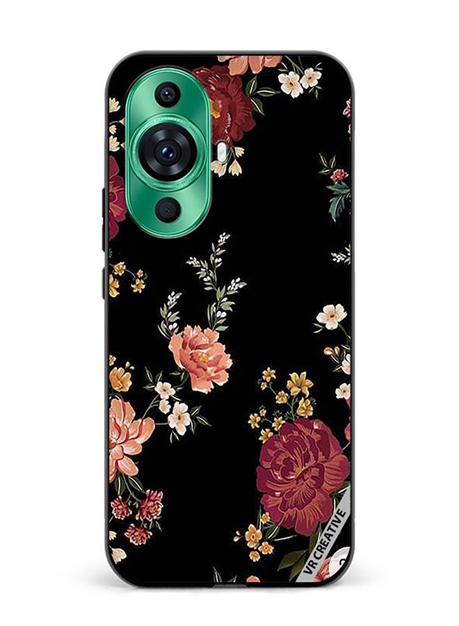 VR CREATIVE Protective Case Cover For Huawei nova 11 Pro Flower Design Multicolour - Image 1
