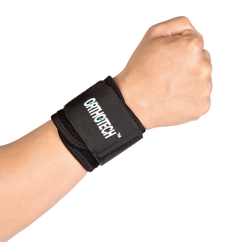 Orthotech Neoprene Wrist Support (Black) - Image 1