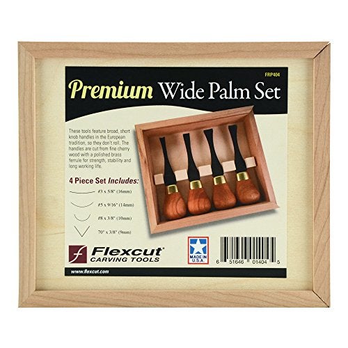 FLEXCUT 4 Piece Premium Wide Palm Set (FRP404) - Image 1