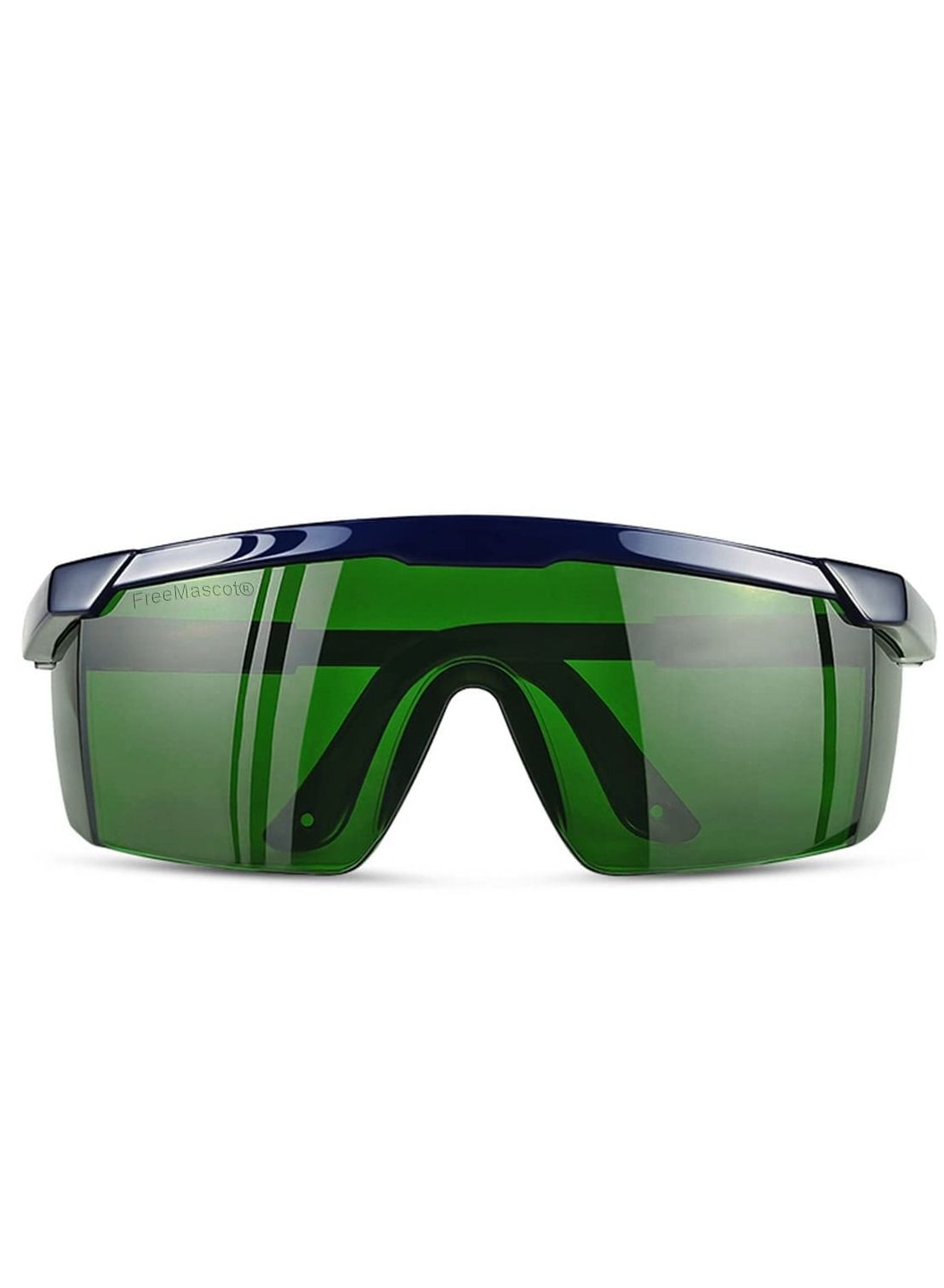 FreeMascot IPL/Laser Safety Glasses - 200-2000nm Protection For Hair Removal, Red Light Therapy (Green Lens)