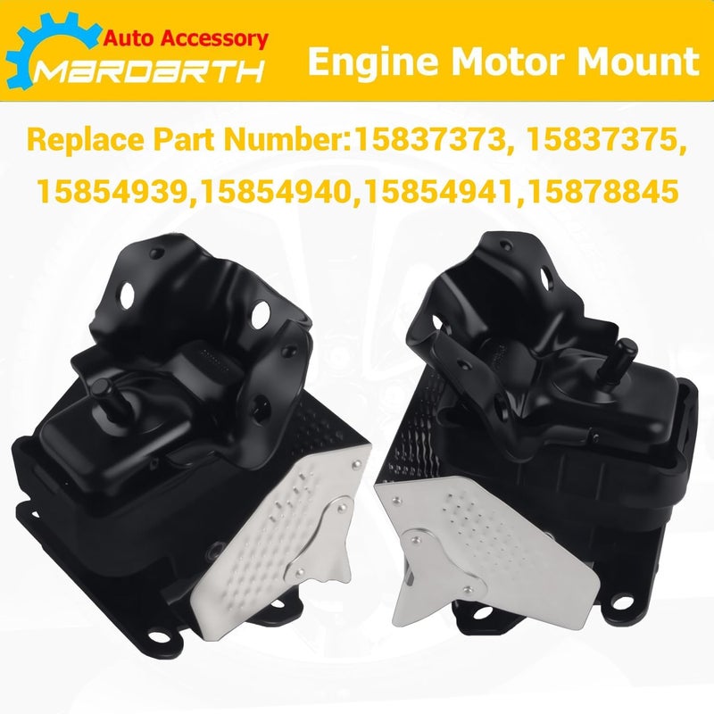 Mardarth 15854941 Engine Motor Mount Set for 2007-2014 Tahoe, Silverado, Suburban, Avalanche, Sierra, Yukon, Escalade - 2PCS - Image 4