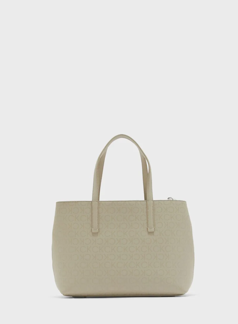 CALVIN KLEIN Monogram Medium Tote