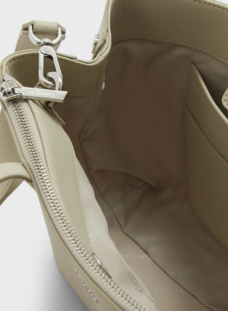 CALVIN KLEIN Monogram Medium Tote