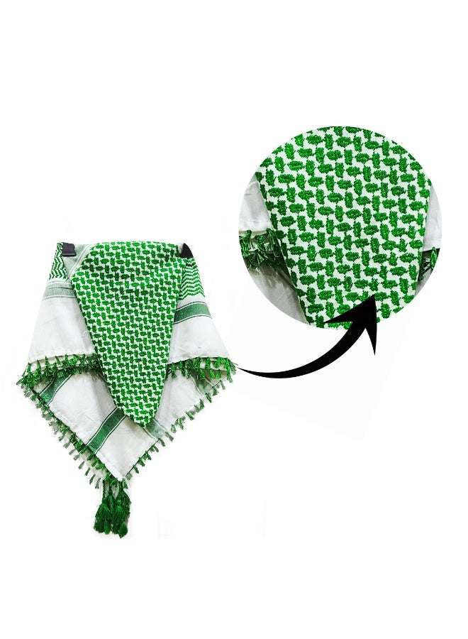 Arabian Muslim Headscarf – Unisex Adult Shemagh Keffiyeh Traditional & Fashion Scarf - Image 3