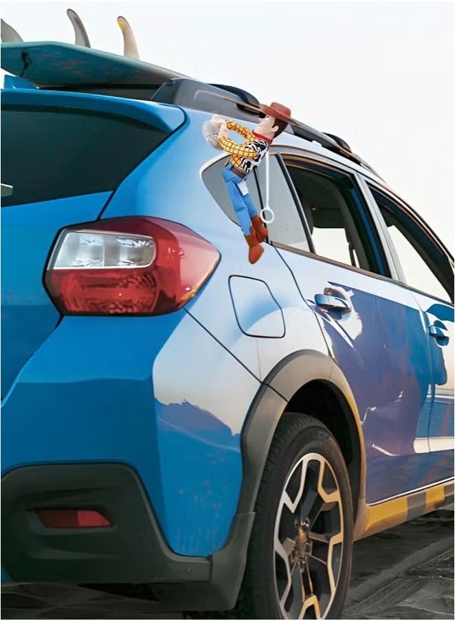 توي ستوري لعبة شريف، ألعاب محشوة على شكل سيارة، ألعاب معلقة، إكسسوارات سيارات لطيفة، إكسسوارات سيارات خشبية، ديكورات سيارات، ديكورات على شكل سقف سيارة - Image 3