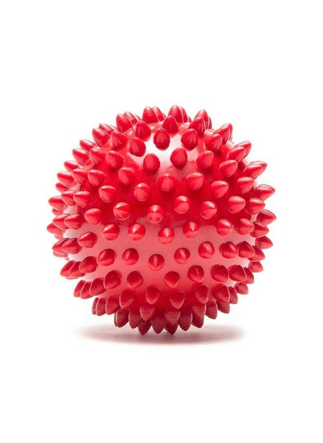 Generic - Ultra Durable Carrot Rope Dog Toy + Dog Hard Spike Red Ball For Dogs (Combo Of 2 Toys) - Image 1