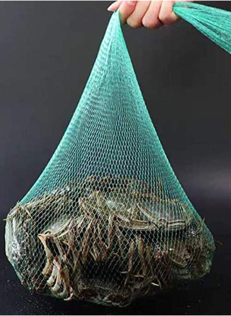 Generic - 100 Pcs Fruit and Vegetable Packaging Net Food Packaging Seafood Boil Bags, Plastic Mesh Produce and Crab Boil Pot, Reusable Mesh Nylon Netting for Vegetables Produce - Image 1