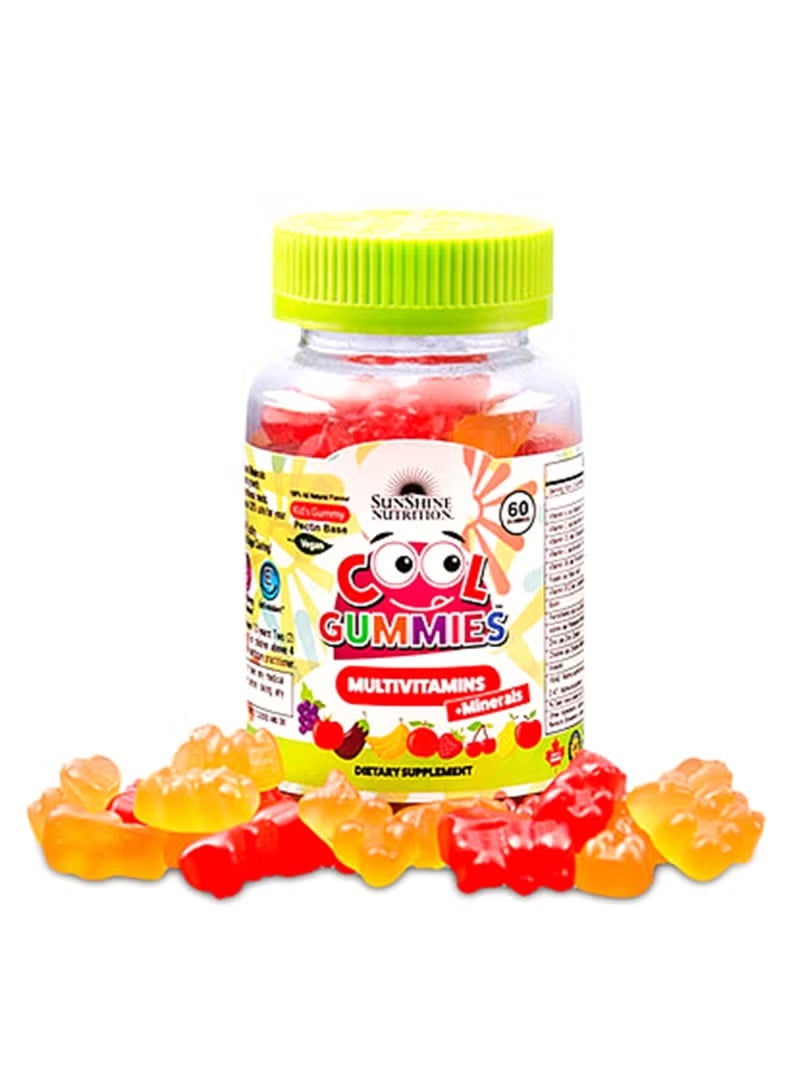 SUN SHINE Cool Gummies Multivitamins Minerals 60 Gummies - Image 2
