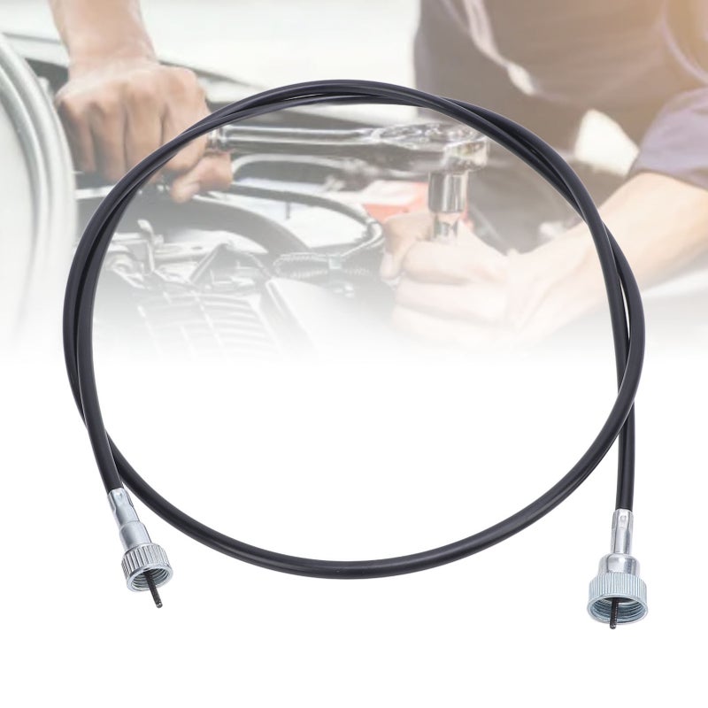 68 Inches Speedometer Cable Screw On with 7/8in 5/8in Connector Replacement for Turbo Hydro Transmission - Image 1