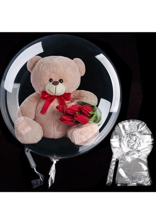 12 Pieces Bobo Balloons, Transparent Bubble Balloon for Stuffing, Praty Balloons Clean Valentine's Day Wedding Birthday Party Decorations (26 Inch) - pzsku/Z614A074DF524A972CCADZ/45/_/1700550847/a2ef67de-3b02-4c62-b723-fe9de2e094ab