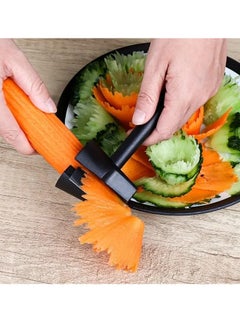 Oasisgalore Kitchen Spiral Slicer Carrot Curler Versatile Vegetable Cutter for Effortless and Creative Meal Prep  - Image 4