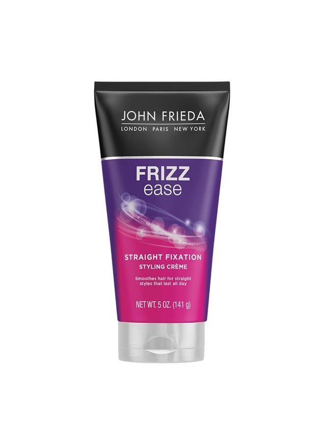 John Frieda - Frizz-Ease Straight Fixation Styling Creme 5 oz (Pack of 6) - Image 1