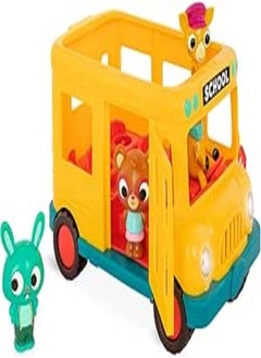 B. toys – Musical School Bus – Toy School Bus & Characters – Lights & Sounds – Toy Vehicle For Toddlers, Kids – 18 Months + – Bonnie's School Bus