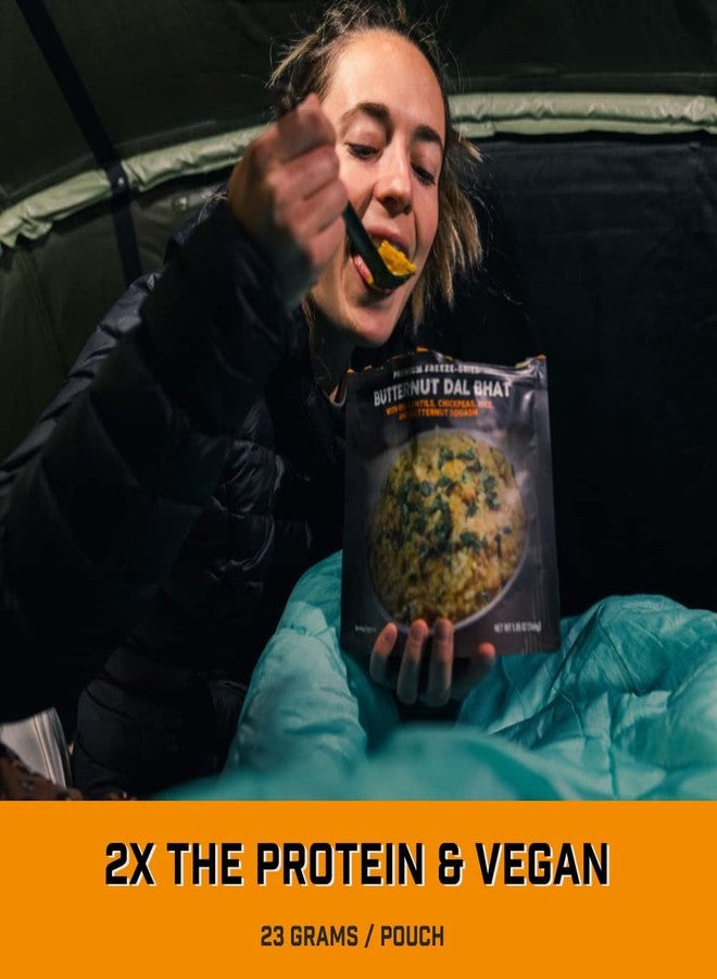 Peak Refuel Butternut Dal Bhat | Freeze Dried Backpacking and Camping Food | Amazing Taste & Quality | High Protein | Real Meat | Quick Prep (2 Serving Pouch) - Image 4