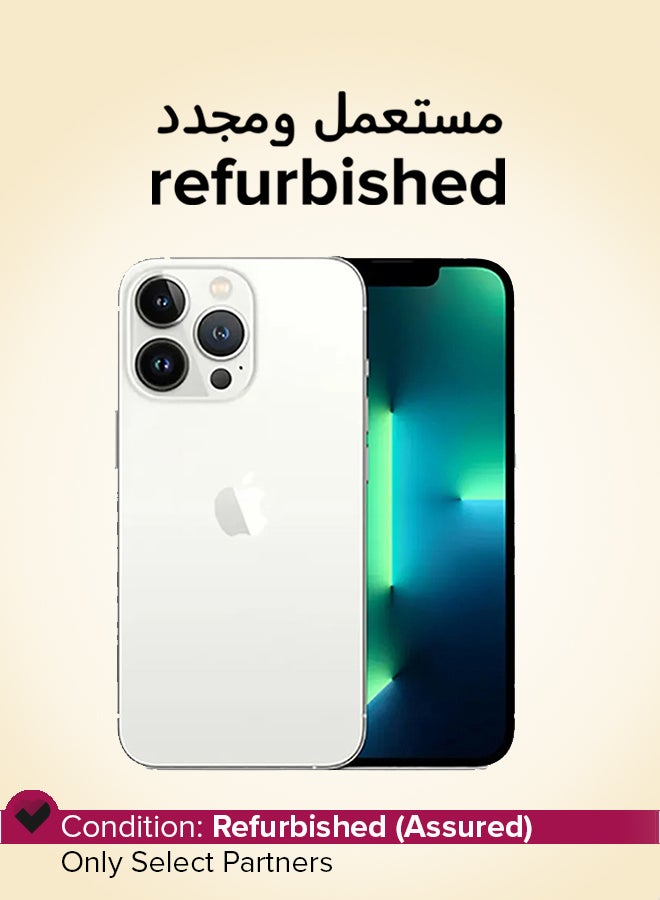 ابل  Refurbished - iPhone 13 Pro 512GB Silver 5G With Facetime - International Version - Image 1