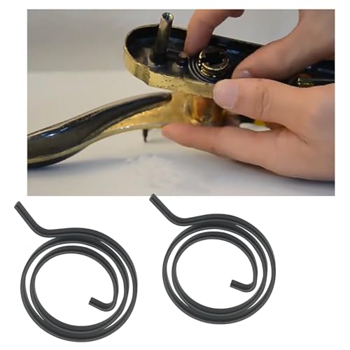 GWYAN 5 Pcs Black Lock Handle Return Spring Door LockHandle Replacement Spring Suitable for Repair and Replacement of Entrance Door Lock Chamber and Inner Door Handle Accessories - Image 5