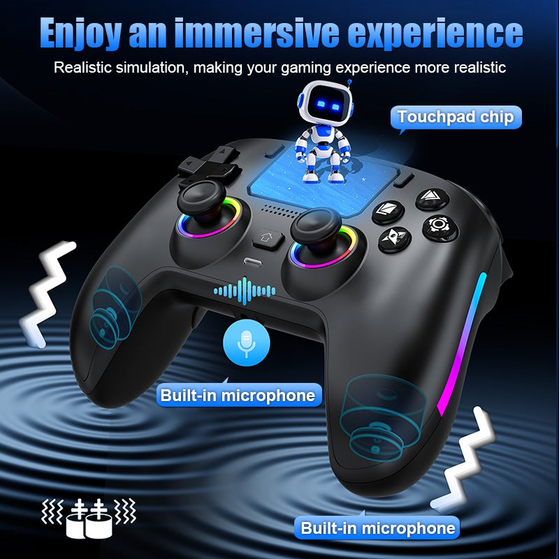 PS5 Bluetooth Game Controller with RGB Lighting and Macro Programming - Image 1