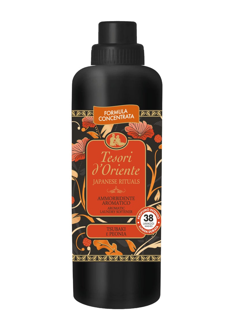 Tesori d'Oriente Tesori dOriente Fabric Softener 2569 Fl Oz Tsubaki Oil and Peony 760ml - Image 2