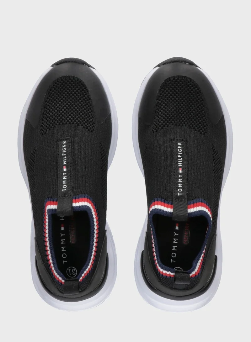 TOMMY HILFIGER Kids Low Top Slip On Sneakers