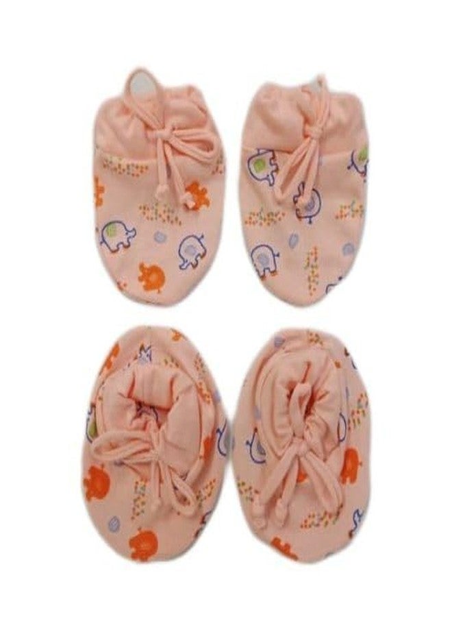 Bigbought Newborn Baby Dori Mittens I Love Mom & Dad Print Infant Toddler Gloves No Scratch Mittens Gloves for 0-6 Months Baby Boys Girls (Combo of 8 Pairs / 4 Sets) - Image 5
