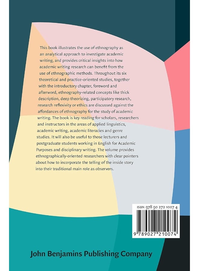 Ethnographies of Academic Writing Research: Theory, methods, and interpretation - Image 5