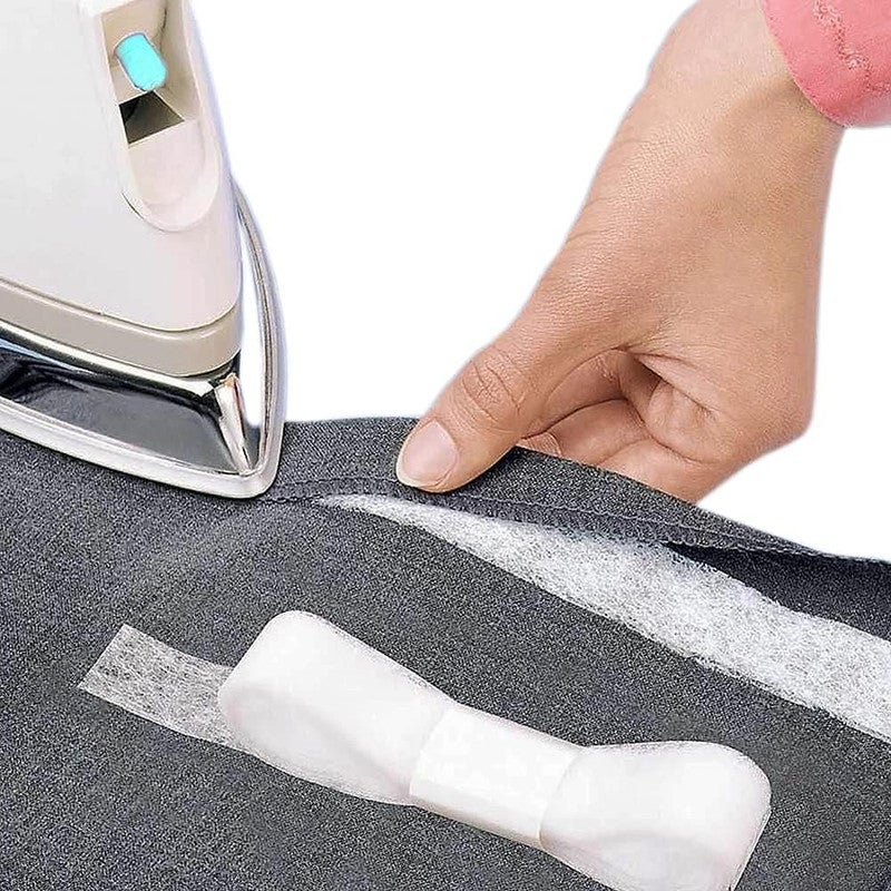 VOIISH شريط قماش لاصق مزدوج، أبيض، 2 لفة - Image 5