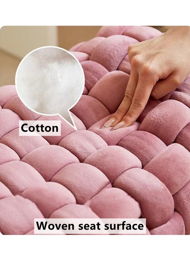 Kutis Wood Makeup Chair Dining Chair Sofa Chair For Bedroom Living Room Polyester 50 x 30 x 45 cm - Image 4