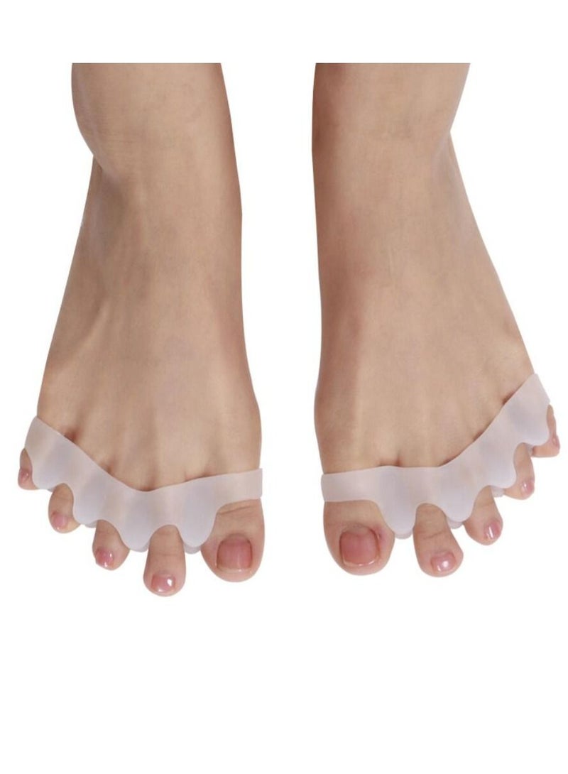 DubaiGallery Toe Separator Correction Hallux Valgus Corrector Silicone Orthopedic Hammer Separator Straightener Spreader Foot Care Tool - Image 1