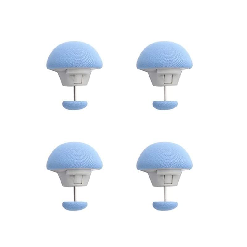 iYOGIzz iYOGIzz Cotton Mushroom Shape Duvet Clips Cover Fixator Comforter Quilt Holder with OneKey Unlock for Blanket Bed Sheet Curtain Socks Mattress Covers Pack of 2  - Image 2