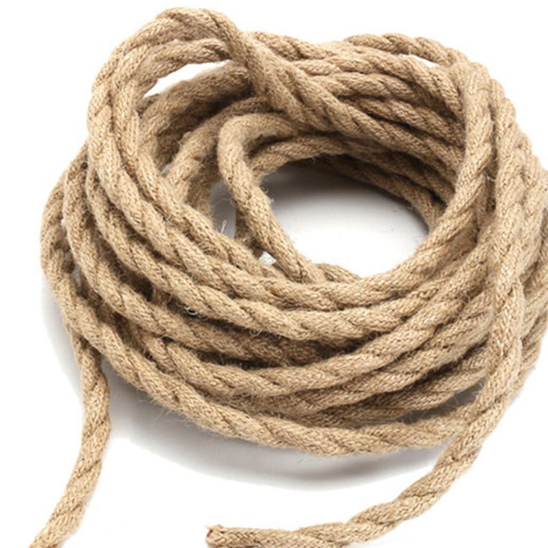 2 pcs Ceiling Hanging Hemp Rope Retro Style Hanging Rope Rope - Image 3