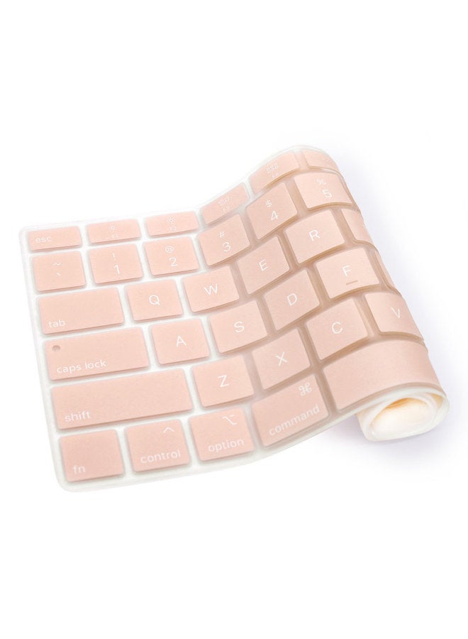 Suitable For Apple Notebook Air13 A2338 M2 13touch Macbook PRO Silicone Keyboard Film-Color:Army Green-Size:European 11-inch