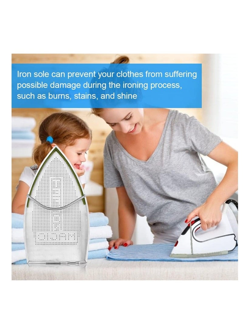 Generic - Iron Cover, Non Stick Iron Shoe, Aluminum Ironing Cover Aid Board, Teflon Magic Iron Plate Cover, Fits Most Irons, Protect Your Clothes Fabric and Your Iron - Image 1