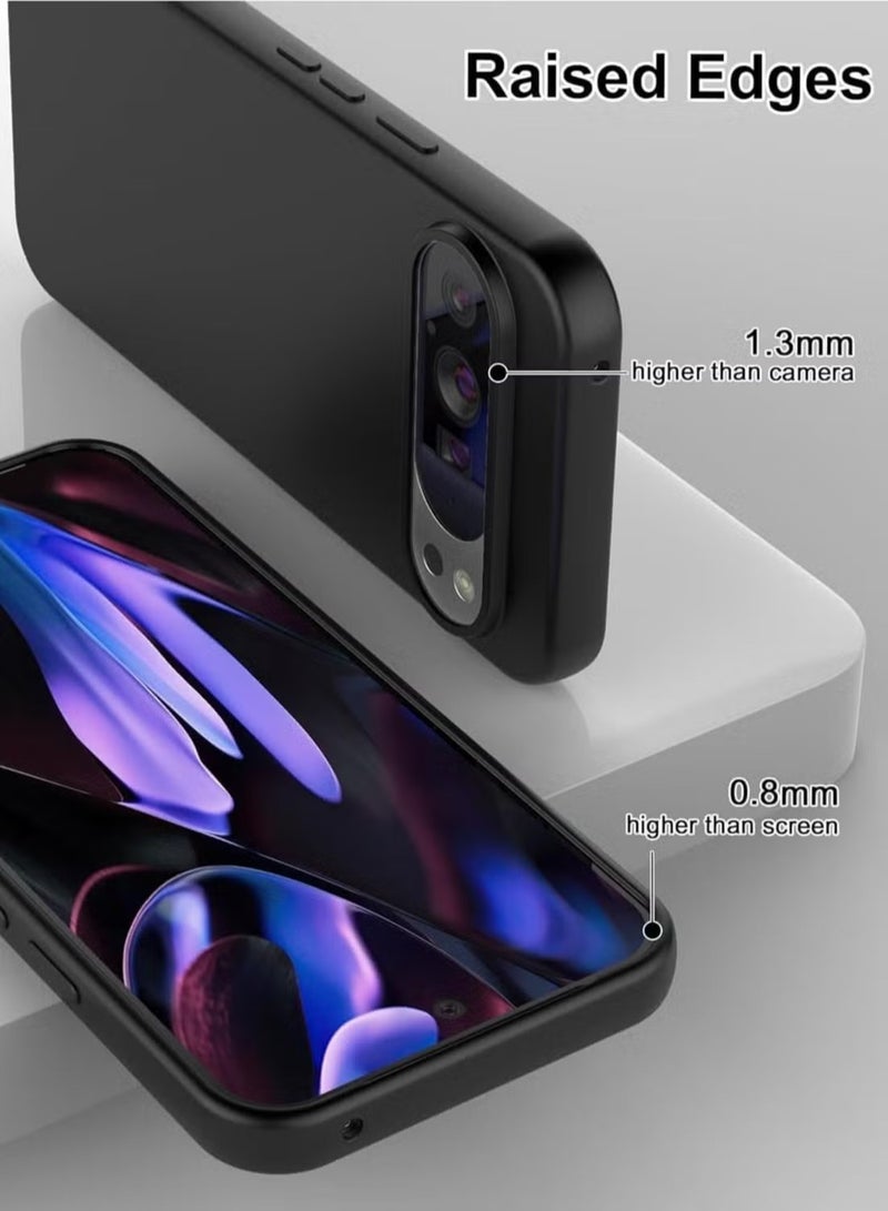 ELTRAZONE Google Pixel 9 Pro XL Case Cover - Liquid Silicone, Anti-Scratch, Shockproof Protective Case, Anti-Fingerprint, Anti-Drop Slim Fit Cover for Pixel 9 Pro XL - Image 4