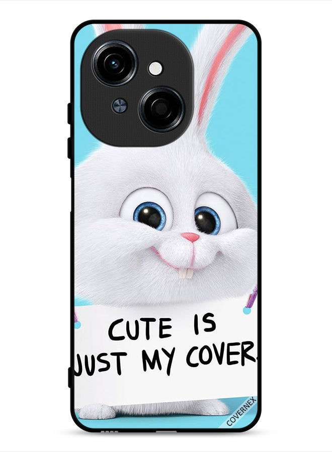 Covernex Tecno Spark Go 1 4G Protective Case Cover Rabbit Cute Is Just My Cover - Image 1