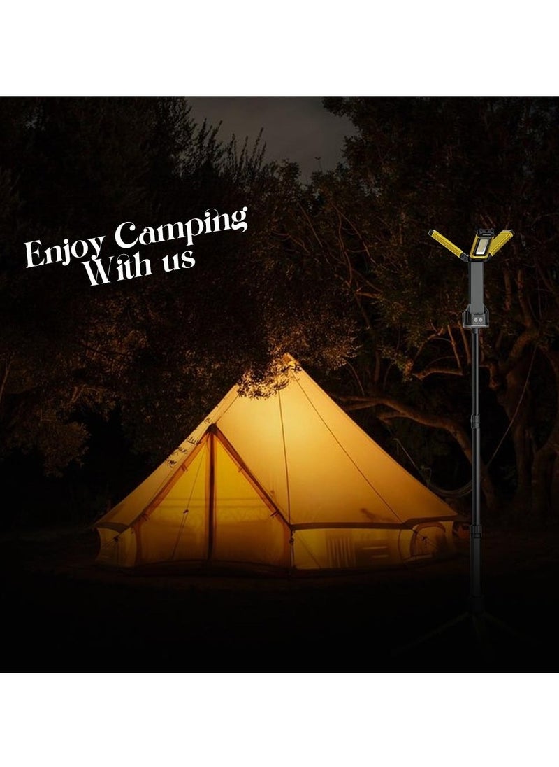 Toby's VIP12 Max Camping Light Best For Outdoor Party Picnic Barbeque On Desert Multifunctional Sanara Light With Built in Rechargeable Battery Facility 5000mAh  - Image 2
