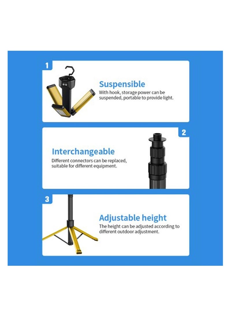 Toby's VIP12 Max Camping Light Best For Outdoor Party Picnic Barbeque On Desert Multifunctional Sanara Light With Built in Rechargeable Battery Facility 5000mAh  - Image 3