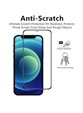 واقي شاشة زجاجي مقاوم للغبار ومتوافق مع iPhone 13 Pro - view 2