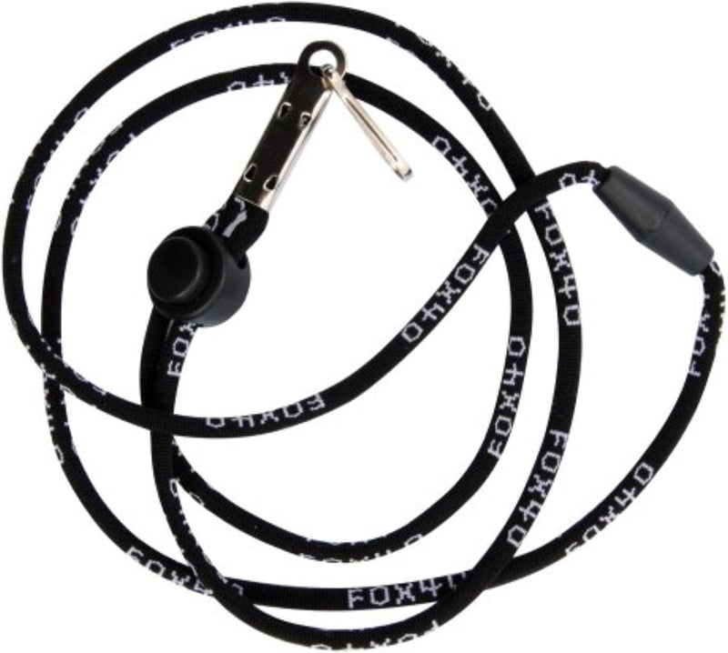 FOX40 Fox 40 Sonik Blast CMG Official Whistle with Break Away Lanyard Black - Image 3